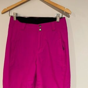 Columbia women’s hot pink snow pants Sz XS